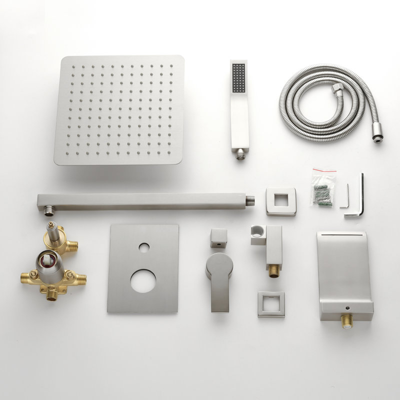 SHAMANDA Shower Faucet with Roughin Valve & Reviews Wayfair